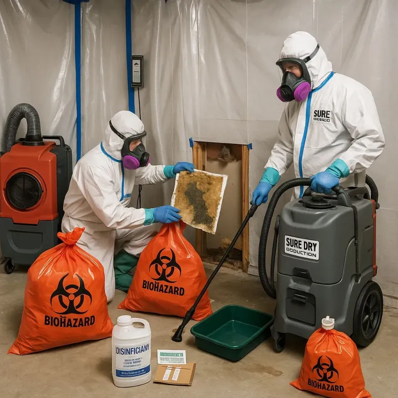 Contaminated Water Handling Protocols process in North Belle Vernon, PA